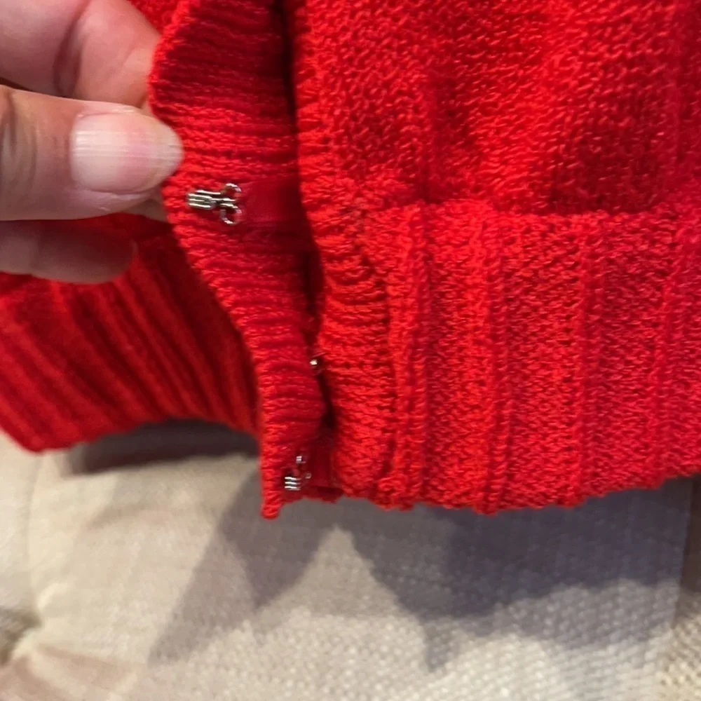 Aa: Vintage St John For Saks Fifth Ave Cardigan - Picture 7 of 13